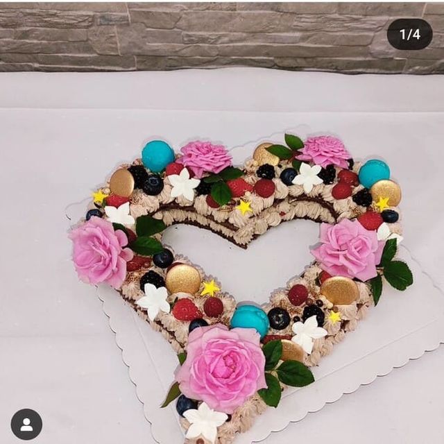 tarta corazón